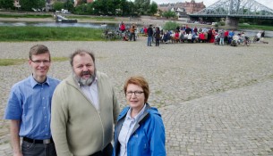 Der Protest richtet sich gegen geplante Parkplätze