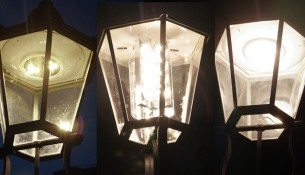 Kandelaber mit LED-Technik
