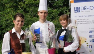 Sarah Heinrich, Chephren Kasten und Helén Friedel
