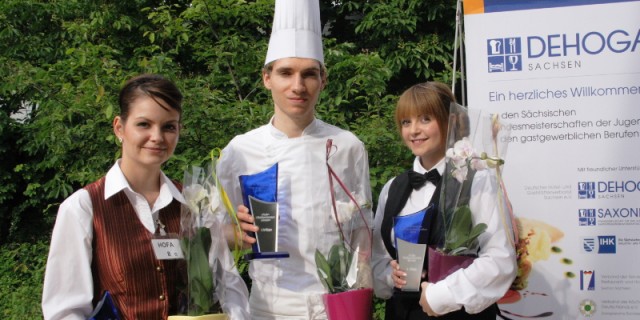 Sarah Heinrich, Chephren Kasten und Helén Friedel