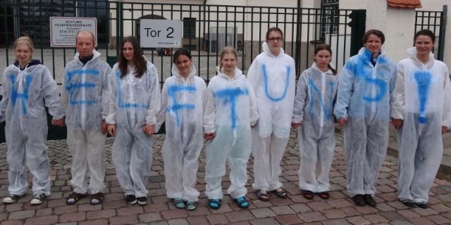 Gymnasium Plauen Protest