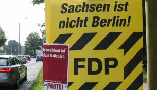 FDP Wahlplakat