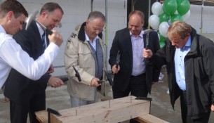 Gesundheitszentzrum Klotzsche richtfest