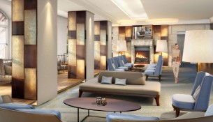 Gewandhaus Dresden Kaminlounge