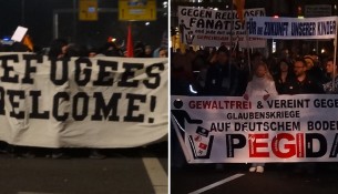 pegida refugees