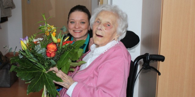 Erna Kühne 105 Geburtstag