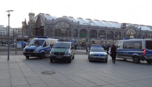 Wiener Platz Polizeieinsatz