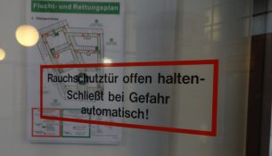 Rathaus Brandschutz tuer